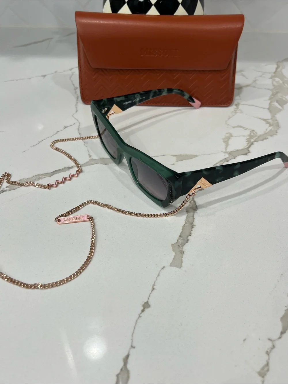 MISSONI Cat eye sunglasses